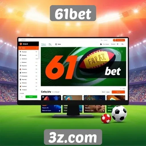 Facilidade de uso da plataforma 61bet